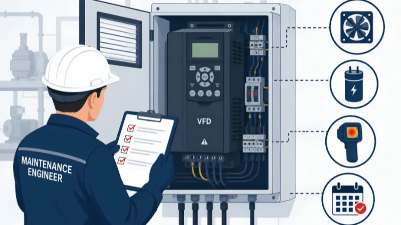 VFD annual maintenance contract service by Adhunik Automation across Delhi NCR and Ghaziabad