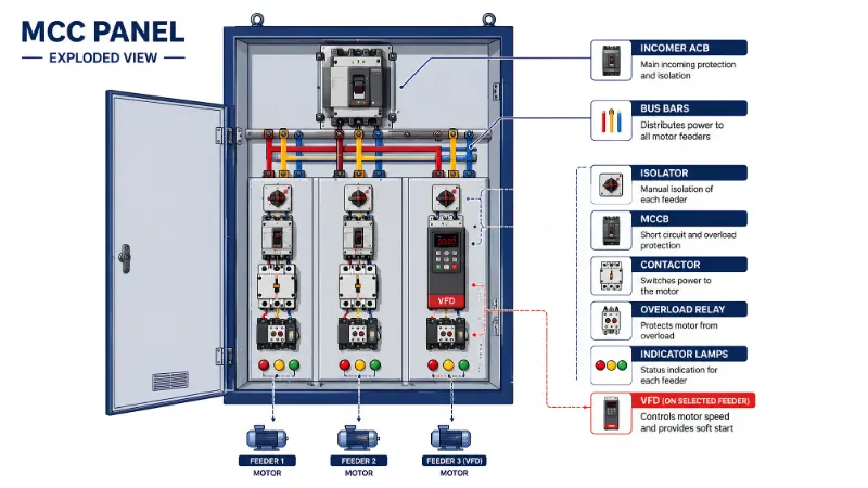 Components of MCC Panel
