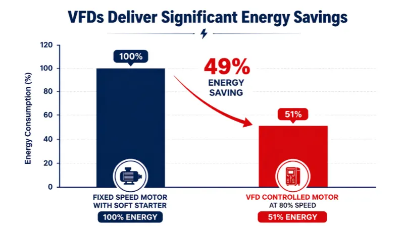 VFD Deliver Significant Energy Savings